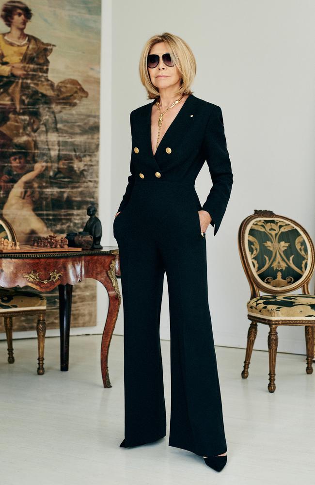 Carla Zampatti photographed for the March 2018 issue of Vogue Australia.