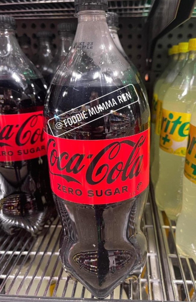 Coca-Cola No Sugar changes name. Picture: Facebook/Foodie Mumma Ren