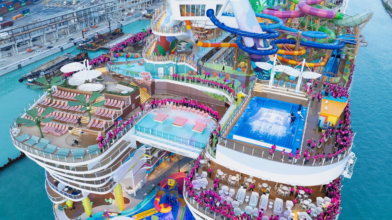 The ship has 20 decks. Photo – Royal Caribbean