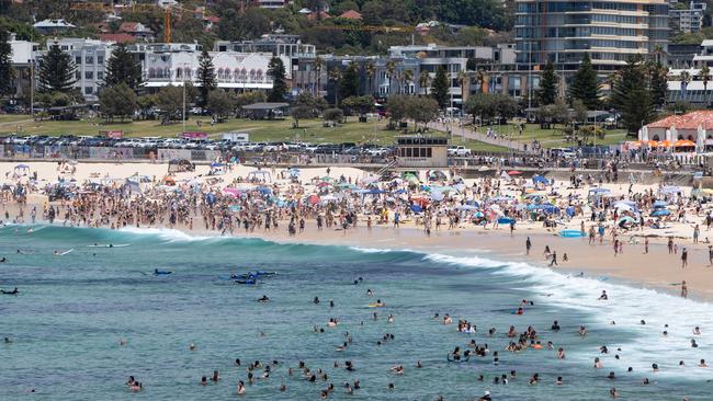 Crowds have flocked to Bondi and other Sydney beaches this summer. Photo: Julian Andrews