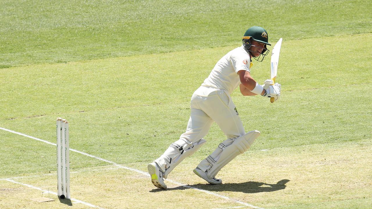 Marcus Harris made 70 on day one. Photo: Cameron Spencer/Getty Images.