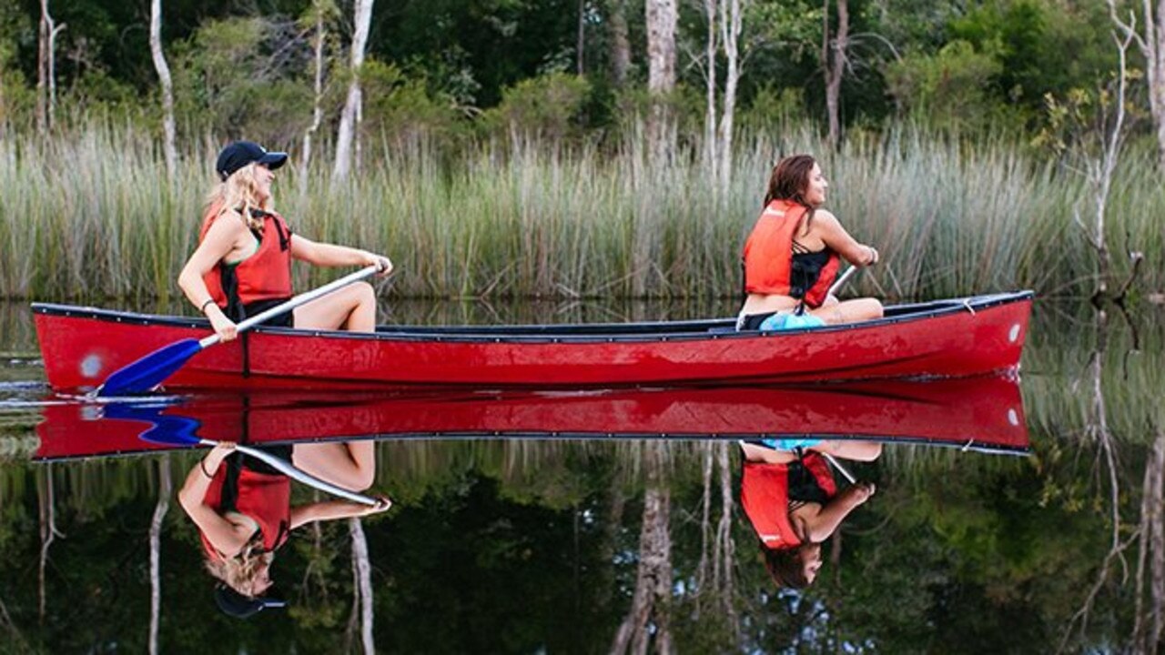 The Noosa Everglades is just about unmatched in the world for its mirror image beauty.