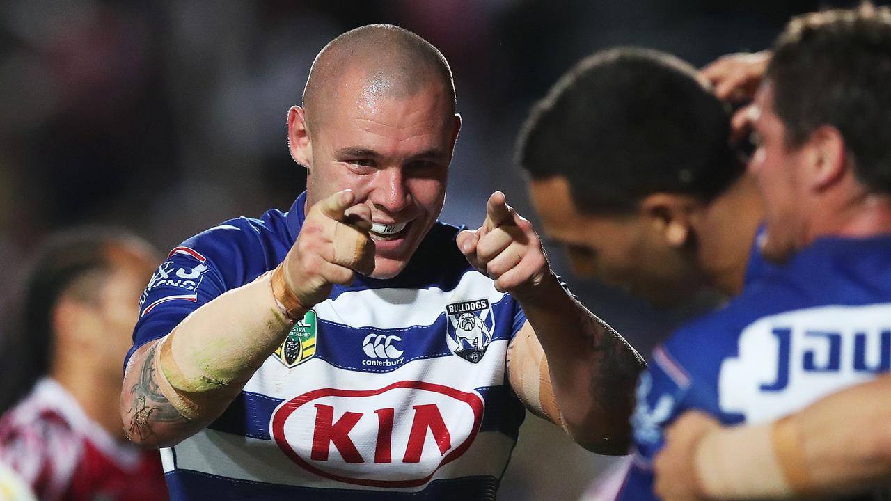 David Klemmer came through the Bulldogs’ ranks before heading to Newcastle. Picture: Phil Hillyard