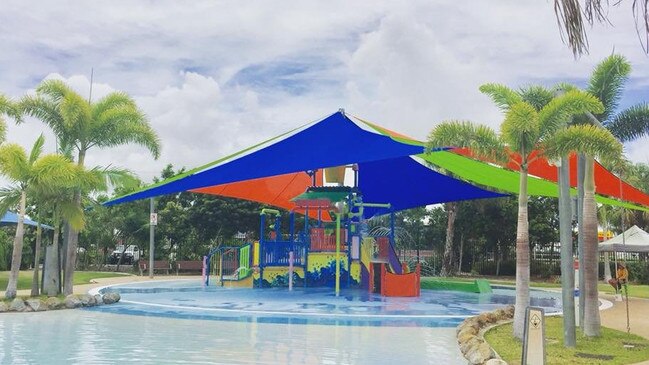 The wet area playground at the Bluewater Lagoon is being replaced with a splash pad.