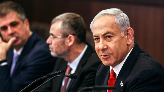 Israeli Prime Minister Benjamin Netanyahu