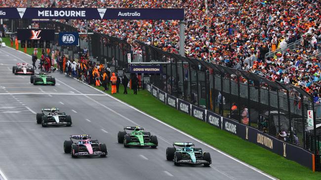 The most expensive tickets in F1 offer panoramic views of the track. Picture: Supplied