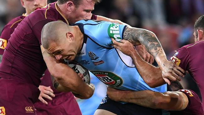 Klemmer was one of the few Blues to do himself justice. (AAP Image/Dan Peled)