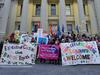 Geelong rally against neo-Nazis at City Hall
