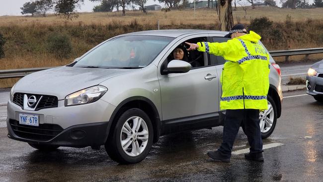 Police urged motorists to use caution. Picture: OnScene ACT