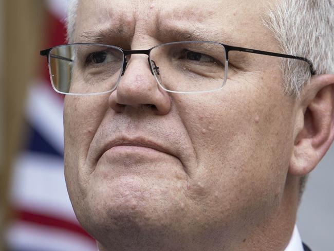 CANBERRA, AUSTRALIA-NCA NewsWire Photos SEPTEMBER 04 2020.The Prime Minister Scott Morrison during a press conference in Parliament House Canberra.Picture: NCA NewsWire / Gary Ramage