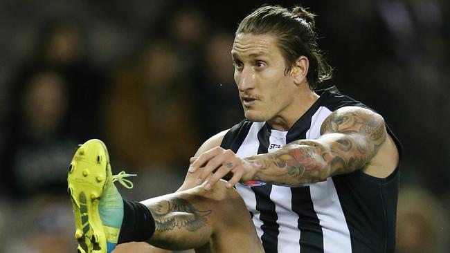 Jesse White in action for Collingwood. Picture: Michael Klein