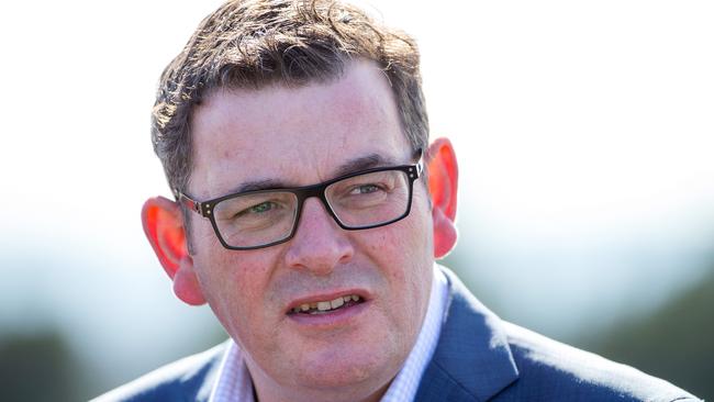 Victorian Premier Daniel Andrews says Victorians are up to the challenge of an extra bin. Picture: Mark Stewart