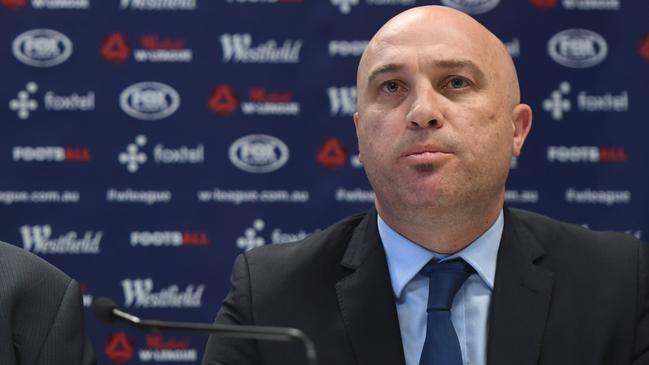 Professional Footballers Association chief executive John Didulica. Picture: AAP