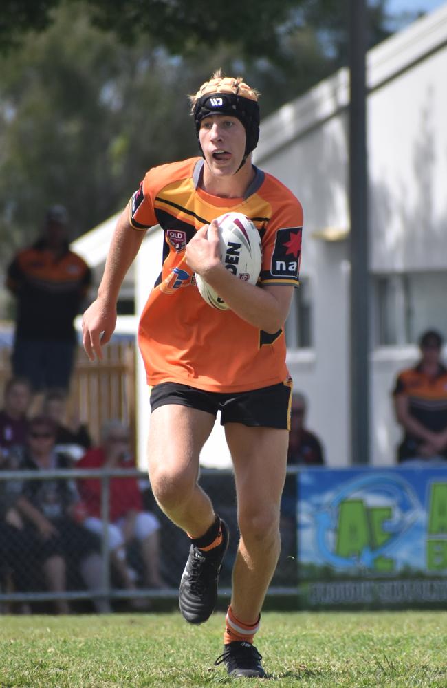 Mark Morrow in the Brothers v Wests U14s RLMD Grand Final at JRL Field 5, September 4, 2021. Picture: Matthew Forrest