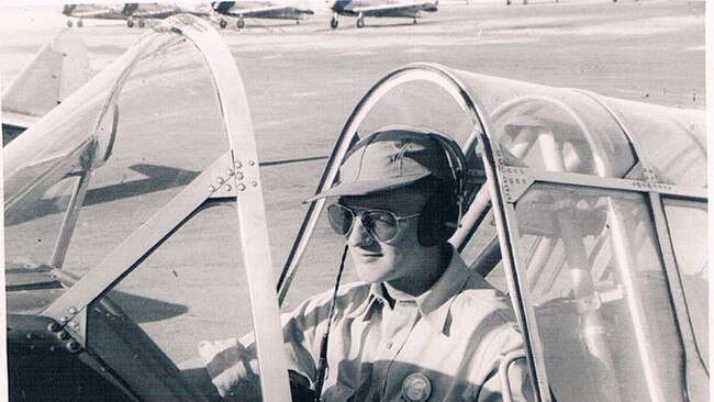 John Briggs during his time in the Royal Air Force.