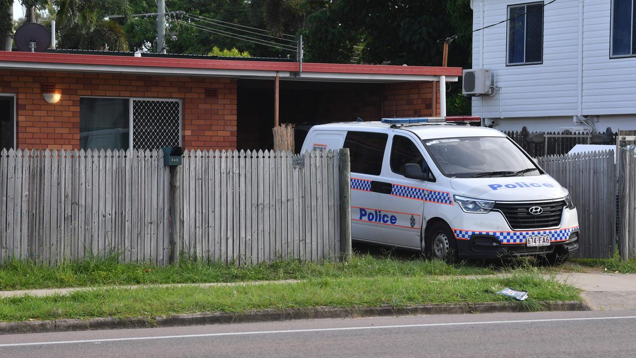 Death at home in Charles Street, Kirwan. Picture: Evan Morgan