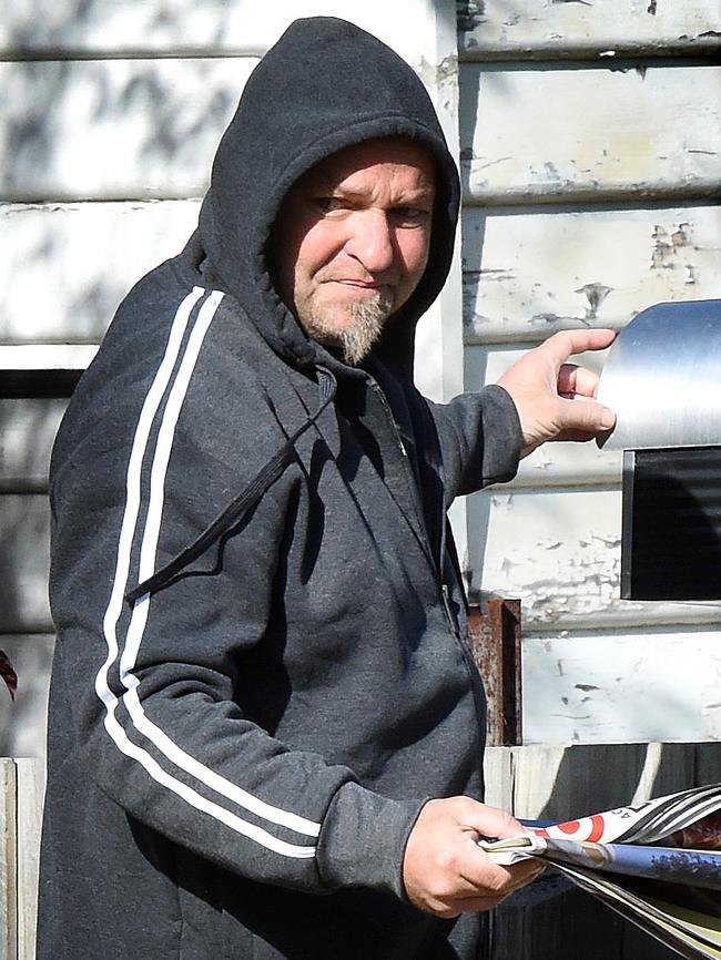 Domaszewicz pictured outside his home. Picture: Nicole Garmston