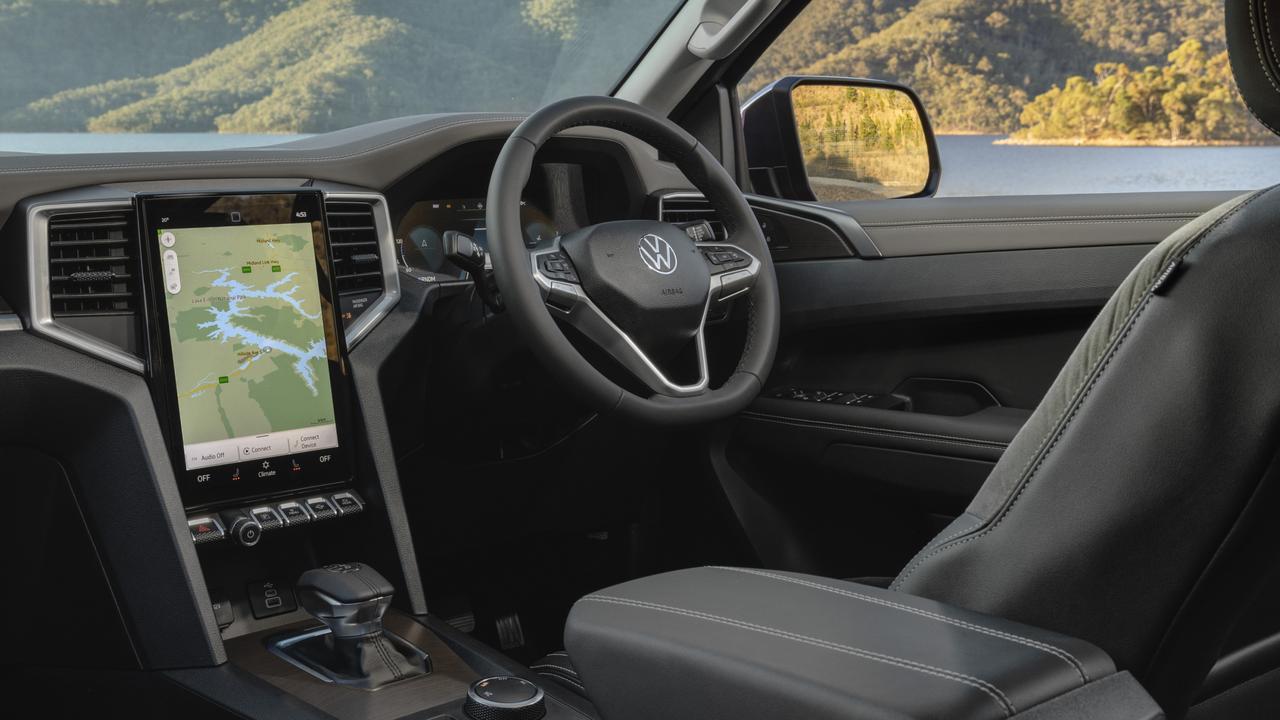 VW customers will recognise familiar elements of the interior.