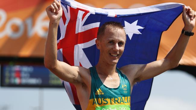 Jared Tallent has won four medals, including one gold, at the past three Olympic Games Picture: Getty Images