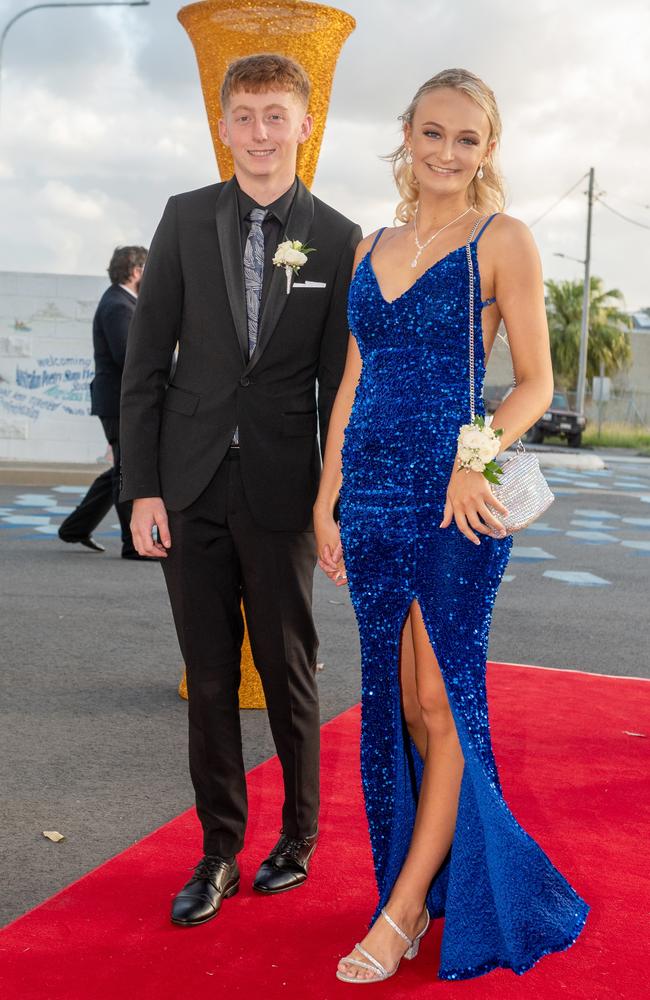 Bodee Skinner and Rhianna Patroni at Mackay Northern Beaches State High School Saturday 7 October 2023 Picture:Michaela Harlow