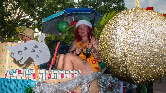 Thousands of Territorians braved the tropical heat for A Very Darwin Christmas Pageant. Picture: Pema Tamang Pakhrin