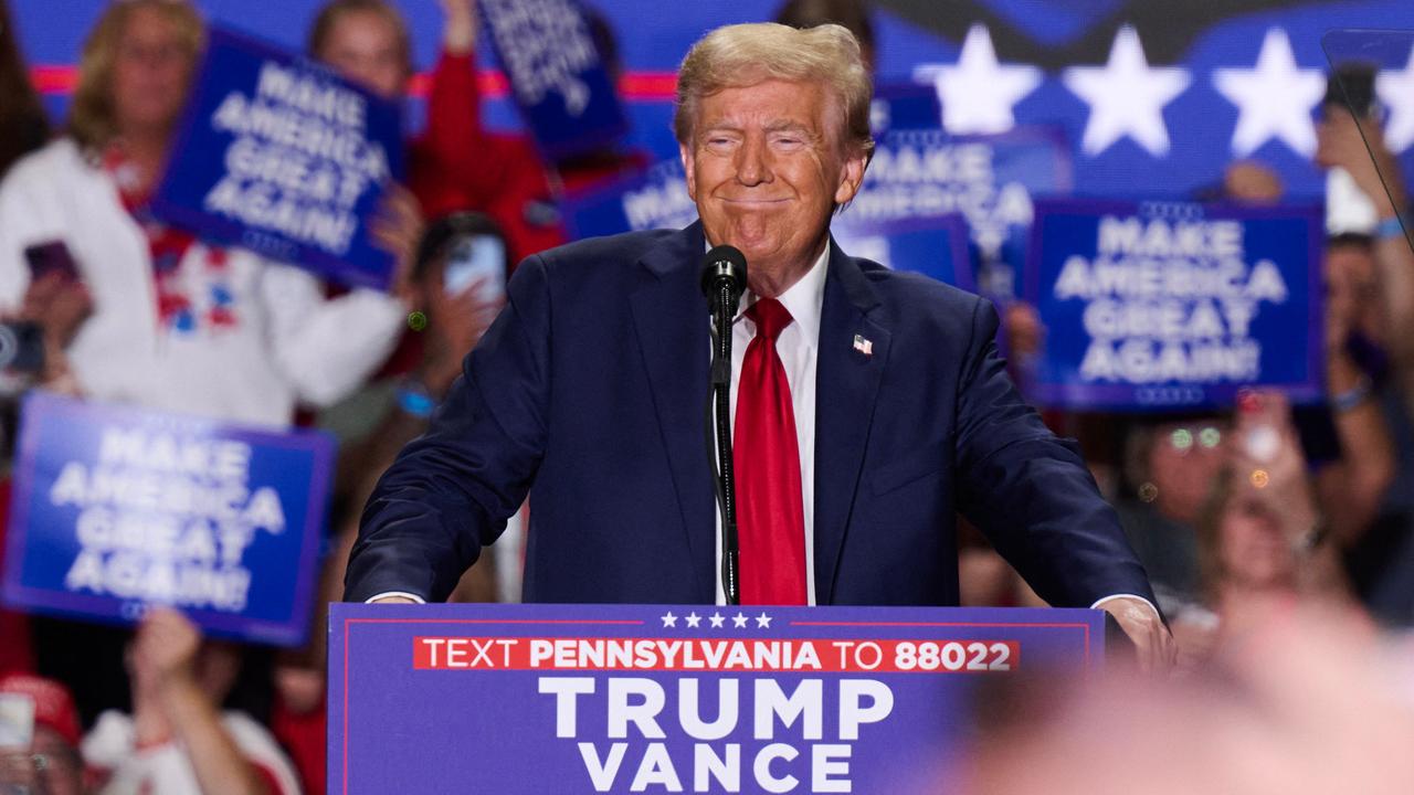 Donald Trump – who never accepted he was beaten by Joe Biden in 2020 – has spent months laying the groundwork to challenge this year’s results. Picture: Dustin Franz/AFP