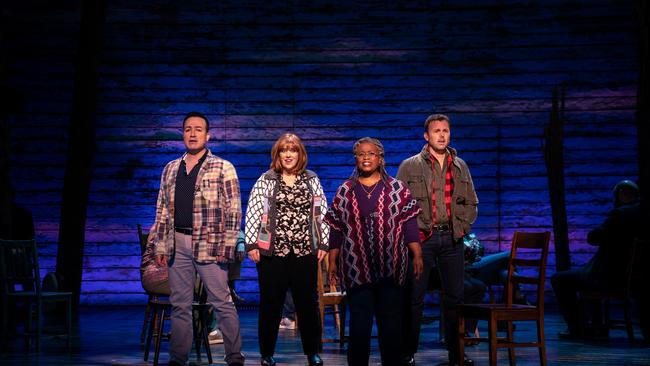 The filmed version of hit Broadway musical Come From Away is streaming on Apple TV+.