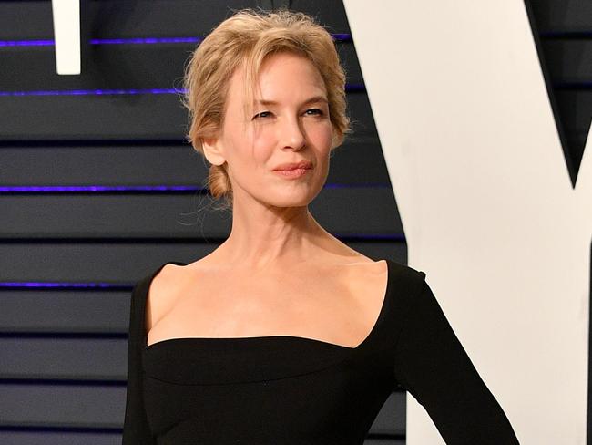 Bridget Jones star Renee Zellweger in February. Picture: Getty