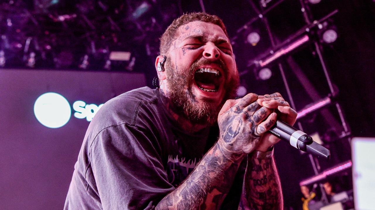 Post Malone is headed Down Under with the band. Picture: Antony Jones/Getty Images for Spotify