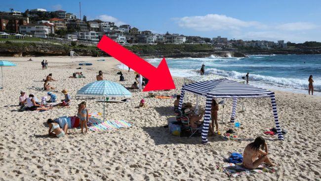 Don't do this with your beach cabana. Photo: Gaye Gerard / NewsWire