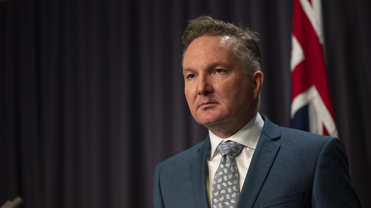 Energy Minister Chris Bowen. Picture: NCA NewsWire / Martin Ollman