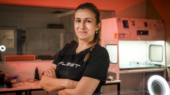 Flavia Tata Nardini, co-founder and CEO of Fleet Space Technologies.
