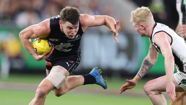 Former No. 1 draft pick Sam Walsh of Carlton. Picture: Michael Klein