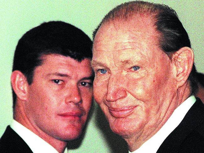 James and Kerry Packer.