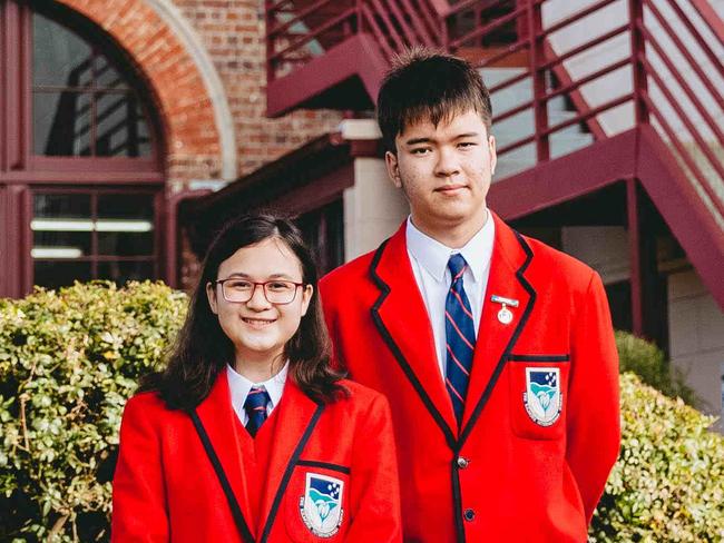 Education The Kilmore International SchoolBoarders Faye Wintour and Jonathan Whalley  Photo by Chloe Smith  Photo by Chloe Smith.