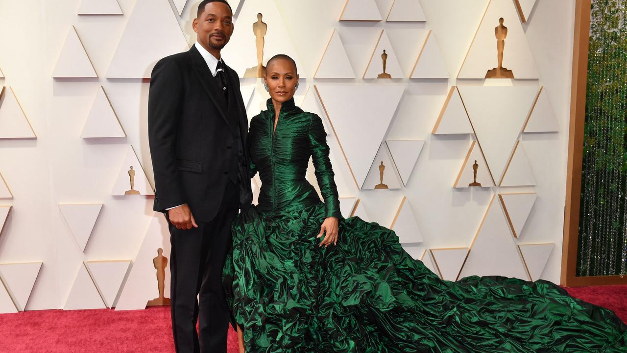 Will Smith and Jada Pinkett Smith. Picture: AFP.