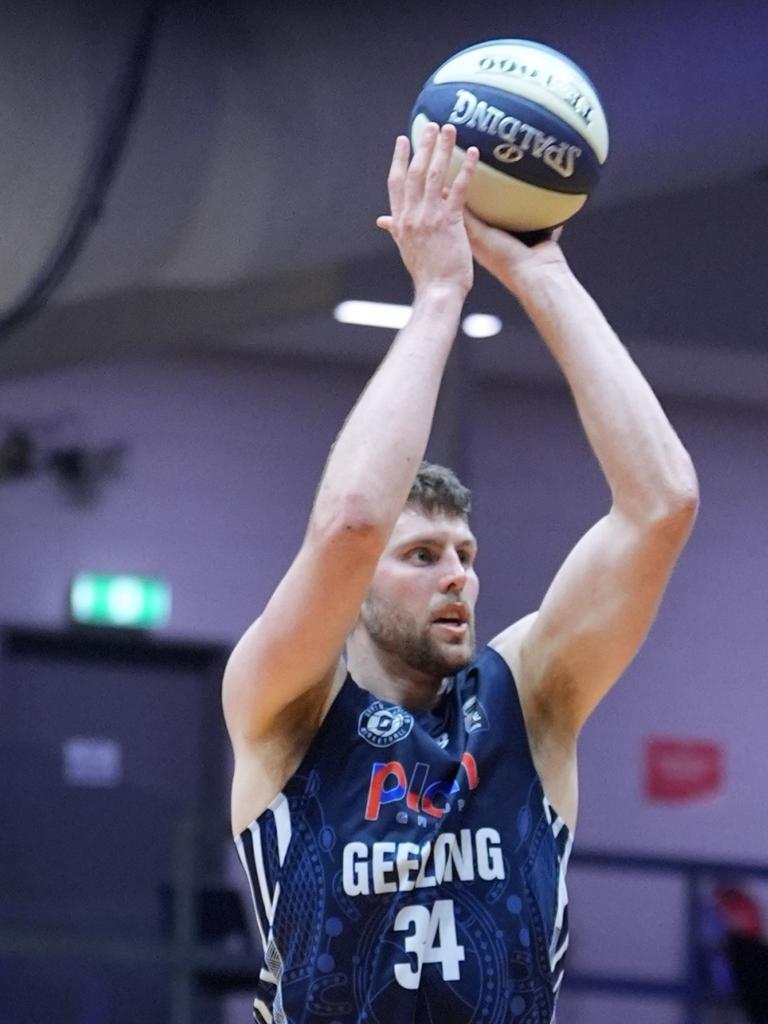 Geelong United's Tristan Forsyth was crucial in Saturday’s win over Melbourne. Picture: NBL1