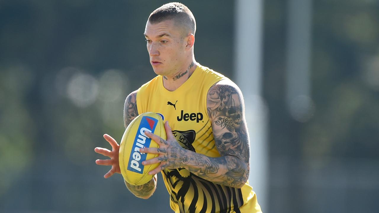 Dustin Martin was back to his dominant best on Thursday night. Picture: Matt Roberts/Getty Images)