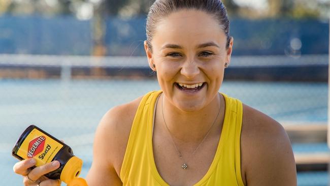 The retired mum and three-time grand slam winner still can’t believe 30 per cent of Aussies don’t eat Vegemite at all.