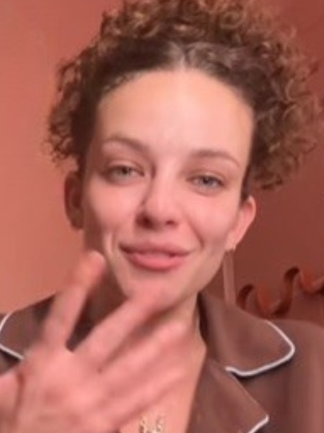 Abbie Chatfield has launched a tirade at her right-wing followers. Picture: TikTok.