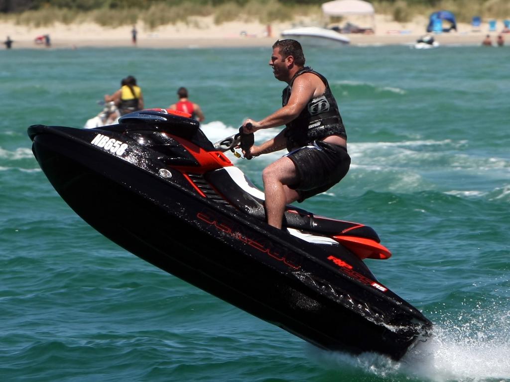 Jet ski Port Phillip Bay: Reckless hoons putting swimmers lives at risk ...