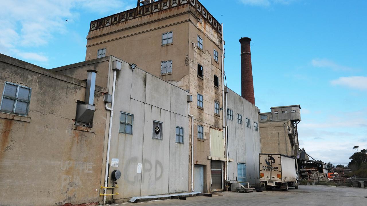 The site of the old Corio whisky distillery in 2021. Picture: Mark Wilson