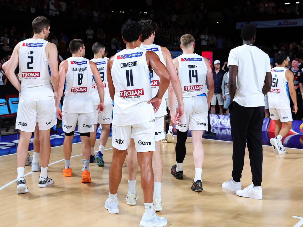 Another rough night at the office for Melbourne United. Picture: Getty Images