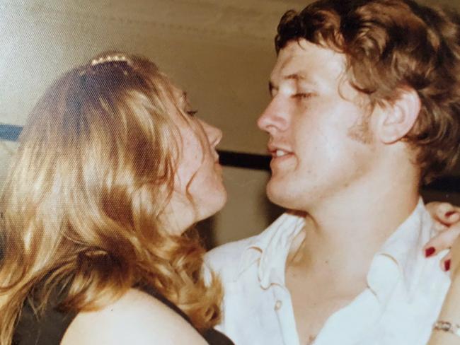 A young Rob Borsak and his wife Cheryl