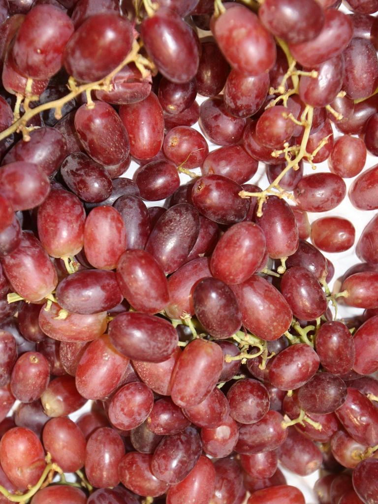 In Australia, our grapes contain 200 times more of the insecticide Methomyl than in the UK. Picture: Supplied