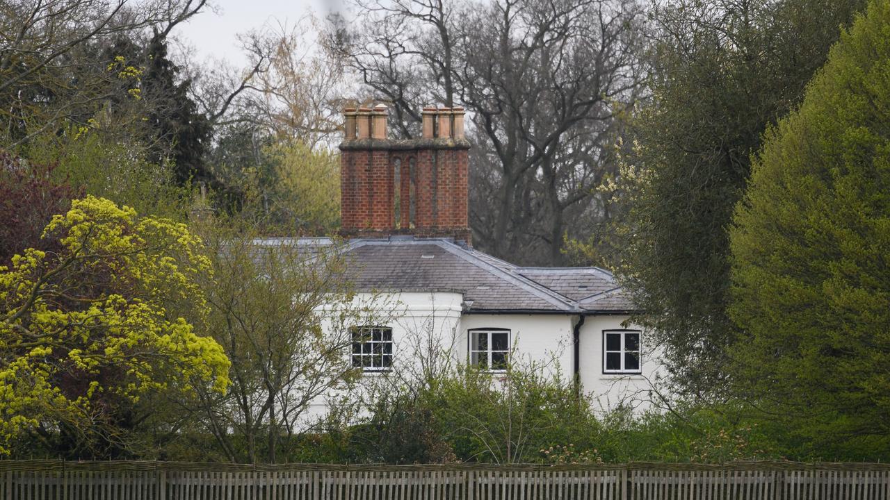 The exterior of the palatial Frogmore Cottage. Picture: Leon Neal/Getty Images.