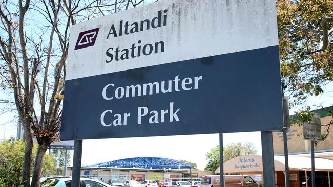 Carparking at Altandi Train Station - Picture: Renae Droop