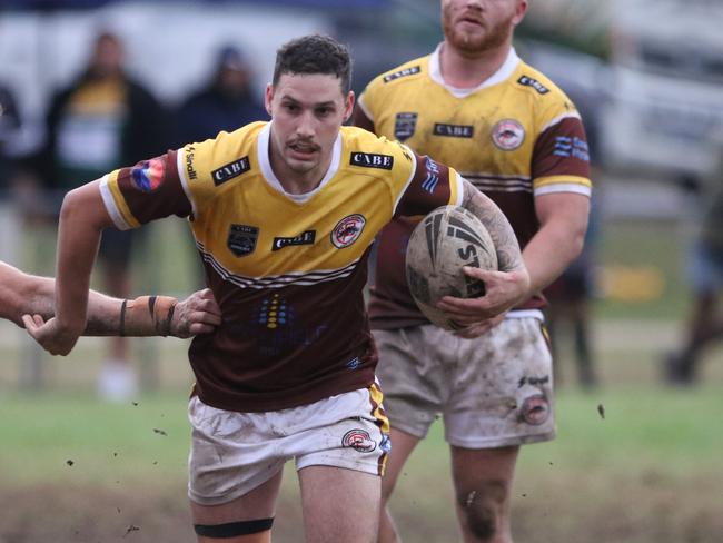 Corey Simpson scored a try for Cambridge Park. Picture: Warren Gannon Photography