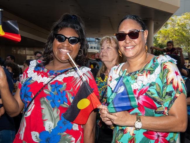 NAIDOC march, 2024. The theme this year is 'Keep the fire burning: Blak, loud and proud'. Picture: Pema Tamang Pakhrin