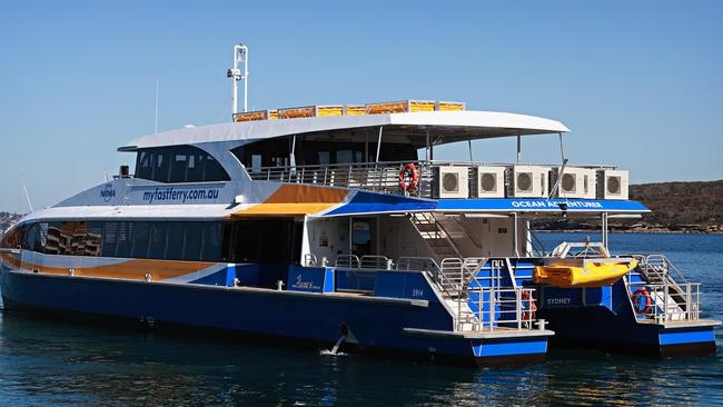 The Manly Fast Ferry Ocean Adventurer. Photo Manly Daily